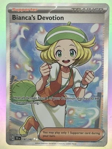 Bianca's Devotion 197/162 Sv05: Temporal Forces Holo Ultra Rare Full Art TCG NM - Picture 1 of 2