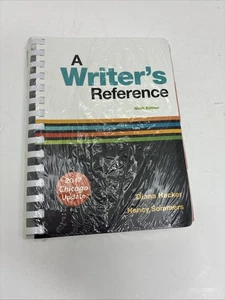A Writer's Reference by Nancy Sommers and D. Hacker, 2017 Chicago Edition 9th Ed - Picture 1 of 5