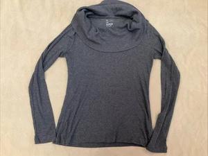 Top con capucha Gap The Octavia Waffle mediano para mujer gris térmico - Imagen 1 de 3