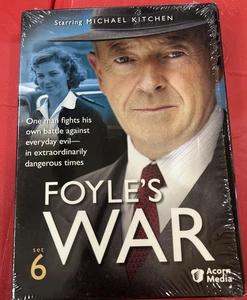 Foyle's War Set 6 Six DVD, 2010, 3-Disc Set Michael Kitchen  Excellent Condition - Picture 1 of 4