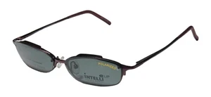 NUEVAS GAFAS ELITE INTELLI CLIP 730 GAFAS METAL BORDE COMPLETO UNISEX LAVANDA GATO - Imagen 1 de 9