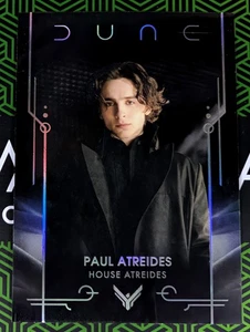 Paul Atreides 2024 Topps Chrome Dune Card #1 Refractor - Picture 1 of 2