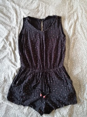 Ragwear Damen Jumpsuit, Eintailer, Gr. S ,Schwarz, Gepunktet - Bild 1 von 2