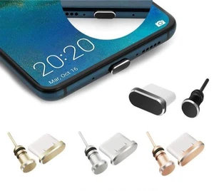 Metal USB TYPE-C Charge & Earphone Port Dust Cover Plug for Google Pixel | FPC - Picture 1 of 10