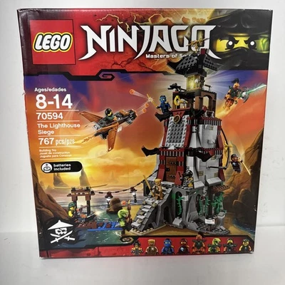 LEGO NINJAGO: The Lighthouse Siege (70594) NUEVO sellado de fábrica retirado Foto 1 de 4