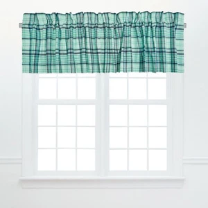 McKinley Plaid Blue Valance Collection - Bild 1 von 5