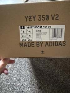 Adidas Yeezy Boost 350 V2 Tenis Carbono Beluga Hombres Talla UK 7.5 US 8 EU 41 1/3 - Imagen 1 de 5