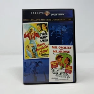 John J. Malone Mystery Double Feature (DVD, 2015) Wunderbarer Krimi / Mrs. O’Malley - Bild 1 von 4