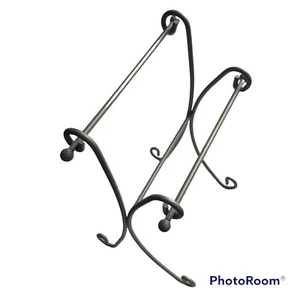 Soporte de toallas Vanity Tamaño Hierro forjado Dos niveles 14x8x7 " - Imagen 1 de 4