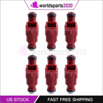 6 inyectores de combustible para Ford Explorer Sport Mercury Mountaineer 4,0 L 2003 FJ442 Foto 1 de 4