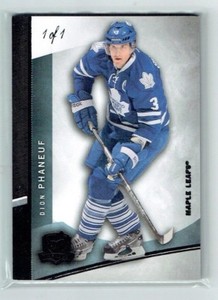 12 13 UD Upper Deck The Cup  Dion Phaneuf  1/1  Black Spectrum  
