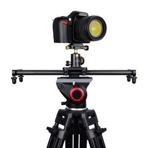Regolabile In Fibra Di Carbonio DSLR Slider Per Fotocamera Track Video - Bild 1 von 12