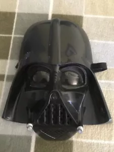 2009 **STAR WARS DARTH VADER** Black See Through Speak Through Mask - Imagen 1 de 5