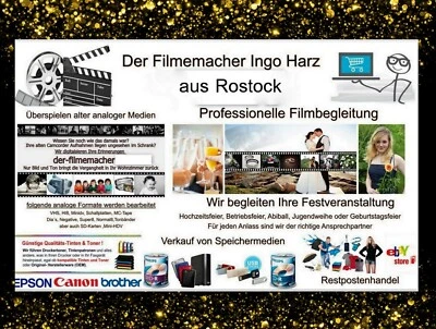 10 x Mini DV Kassetten auf DVD o. MP4 Format Daten  digitalisieren,  überspielen - Bild 1 von 4