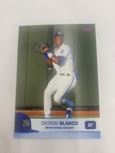 Dairon Blanco Card 2023 Omaha Storm Chasers Team Card