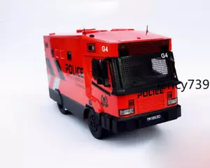 1:24 Alloy diecast car model Singapore Mercedes Benz riot car police car - Picture 1 of 5