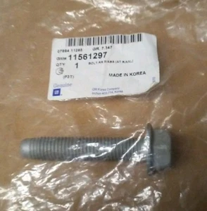 Nuevo Genuino GM OEM Suspensión Frontal/Brazo Trailer Perno GM # 11561297 - Imagen 1 de 3