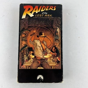 Indiana Jones Raiders of the Lost Ark VHS Video Harrison Ford, Karen Allen - Picture 1 of 2