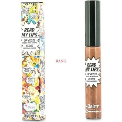 theBalm Read My Lips Lip Gloss Infused with Ginseng - Choose Your Shade! - Image 1 of 3