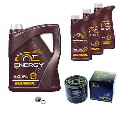 SCT Germany Inspektionspaket MANNOL Energy 5W-30 8L für Subaru 3.0 AWD 3.6 R - Bild 1 von 4