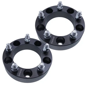 (2) 1.5" 5x5.5 Wheel Spacers 1/2" Studs fits Dodge Ram 1500 Ramcharger W150 - Picture 1 of 3