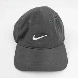 Nike Hat Cap Strapback Infant Black Dri-Fit Polyester Swoosh - Picture 1 of 9