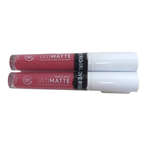 (2) CoverGirl Outlast Ultimatte Liquid Lipstick 24 Hour, #175 Beso Rosa - Picture 1 of 2