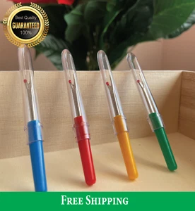 4 x Unpicker Seam Ripper Stitch Thread Cutter Remover Handle Cloths Sewing Tool - Picture 1 of 7