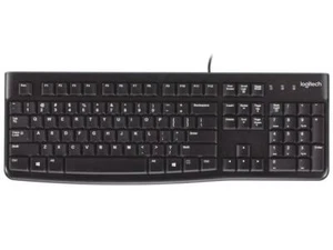 Logitech K120 Low-profile Keyboard 920-002582 - Picture 1 of 4