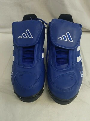 Adidas 148138 Excelsior Womens Baseball Shoes Metal Cleats Blue White Various Sz - Image 1 of 4