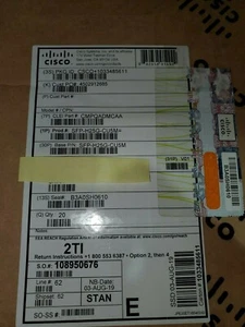 New Genuine CISCO SFP-H25G-CU5M 25GBASE-CU SFP28 Copper Cable 5m - Picture 1 of 1