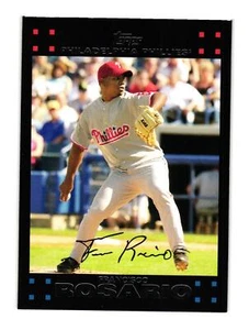 2007 Topps Updates & Highlights #UH16 Francisco Rosario Philadelphia Phillies - Picture 1 of 2