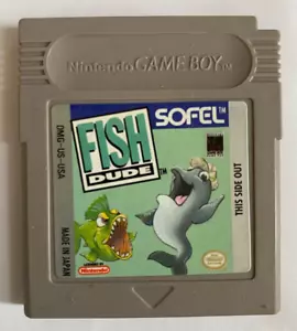 Fish Dude (Nintendo Game Boy, 1991) Tested And Good Condition free shipping - Picture 1 of 2
