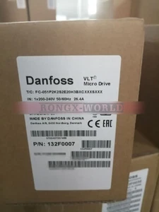 1PCS NEW DANFOSS FC-051P2K2S2E20H3BXCXXXSXXX 132F0007 - Picture 1 of 1