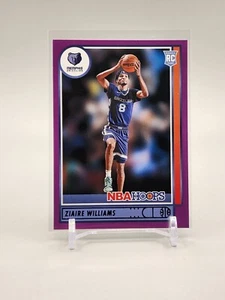 Zaire Williams 2021-22 NBA Hoops #211 Purple Rookie - Picture 1 of 2