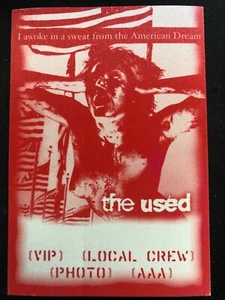 THE USED TOUR SATIN PASS “MULTI-DESIGNATION” 3 colores a elegir - Imagen 1 de 3