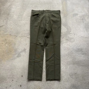 Vintage 50’s Lee Prest Leesures Trousers Pants Green 32x30 - Picture 1 of 8