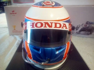 CASCO- HELMET JANSON BATTON BAR-HONDA F1 AUTOGRAFATO STUPENDO RARISSIMO - Immagine 1 di 4