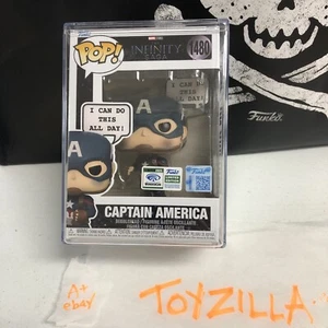 CAPTAIN AMERICA Funko Pop! WonderCon 2025 Exclusive Con Sticker PreOrder - Picture 1 of 10