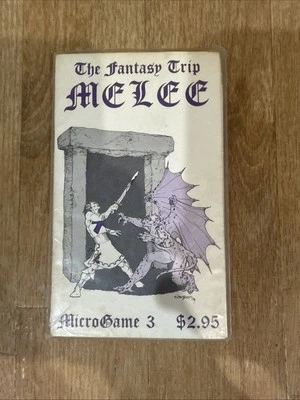 MicroGame #3 - The Fantasy Trip - Melee (1ª edición, 1ª impresión) casi nuevo Foto 1 de 4