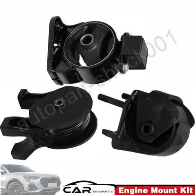 Крепление двигателя и трансмиссии 3 шт для 10-12 Hyundai Santa Fe / 11-13 Kia Sorento 2.4 3.5 - Изображение 1 из 4