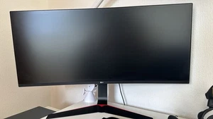 LG 34GL750-B 34 Zoll UltraWide IPS LED Curved Gaming-Monitor - Schwarz - Bild 1 von 9