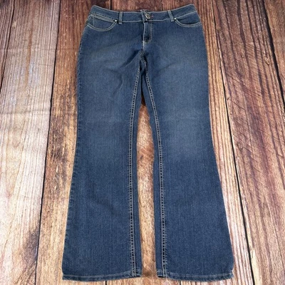 Wrangler Booty Up American Royal Low Rise Dark Stonewash Jean 10MWZAR 13/14x32 - Image 1 of 4