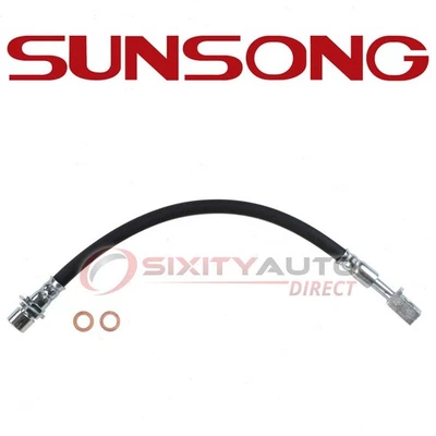 Sunsong Rear Left Brake Hydraulic Hose for 2007-2014 Chevrolet Tahoe - Hoses dn Foto 1 de 4