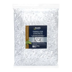 Bostik Heavy Duty White Concrete Fibres Bag 750g - Picture 1 of 6