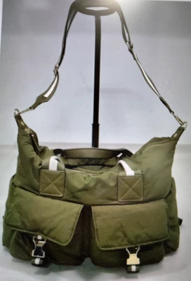Tommy Bahama Everyday Duffle Bag Carry On Removable Adjustable Strap Olive Green - Image 1 of 4