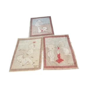 1914 Rose O'Neill Kewpie Tobacco Felt Flannels - Lot of Three - Picture 1 of 4