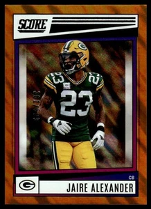 2022 Score Orange Jaire Alexander /599 Green Bay Packers #100 - Picture 1 of 2
