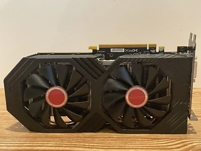 AMD XFX RX 580 4GB GDDR5 Graphics Card (RX-P580P4L) - Imagem 1 de 4