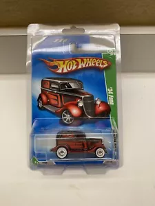 Ford Mattel Hot Wheels 2009 Super Treasure Hunt '34 con conductores reales y protector - Imagen 1 de 1